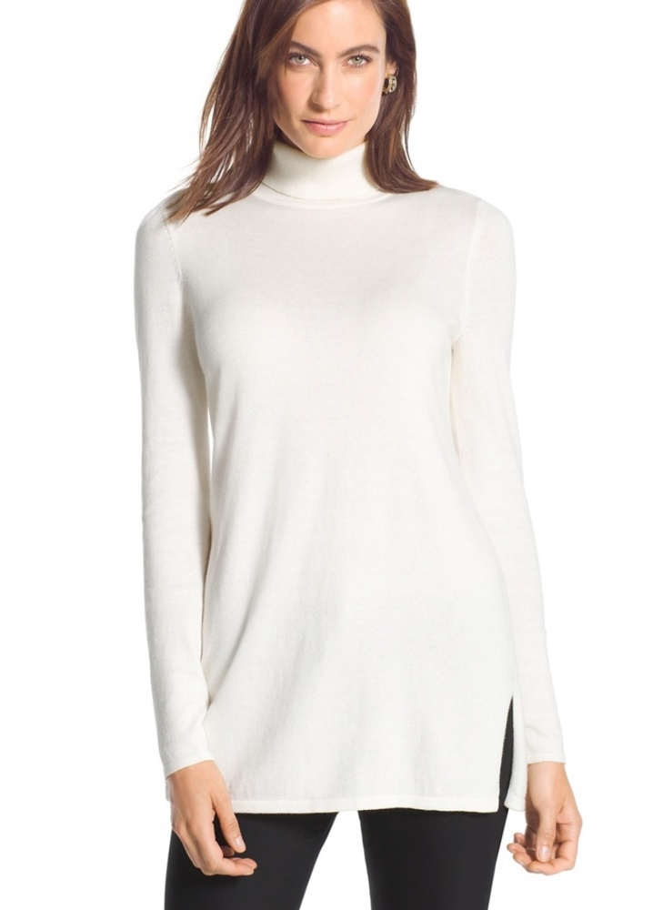 NWT Chicos Mia lightweight turtleneck sweater